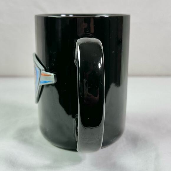 3/$20 Oklahoma City OKC Thunder Black Ceramic Coffee Mug Basketball Logo - Picture 3 of 11